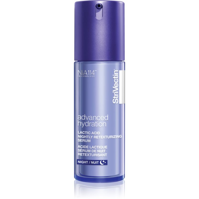 StriVectin Advanced Hydration Lactic Acid Nightly Retexturizing Serum noční sérum pro obnovu povrchu pleti 30 ml - parfo.cz