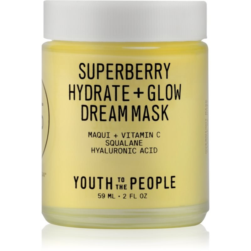 Youth To The People Superberry Hydrate + Glow Dream Mask maska pro rozjasnění a hydrataci 59 ml - parfo.cz