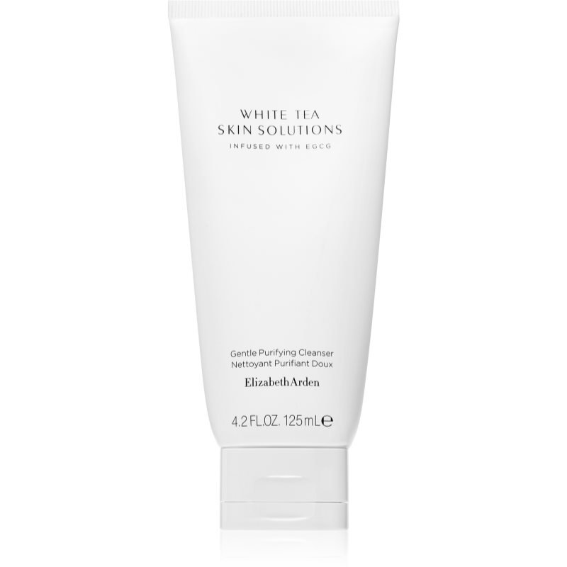 Elizabeth Arden White Tea Skin Solutions Gentle Purifying Cleanser jemný čisticí krém pro ženy 125 ml - parfo.cz