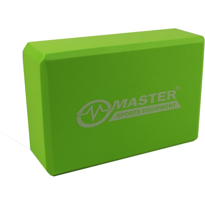Master Sport Master Yoga jóga blok barva Green (23 × 15 × 7
