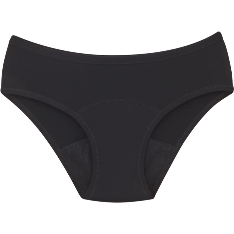 Snuggs Period Underwear Classic: Heavy Flow Black látkové menstruační kalhotky pro silnou menstruaci velikost S 1 ks - parfo.cz