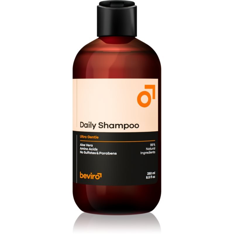 Beviro Daily Shampoo Ultra Gentle šampon pro muže s aloe vera Ultra Gentle 250 ml - parfo.cz