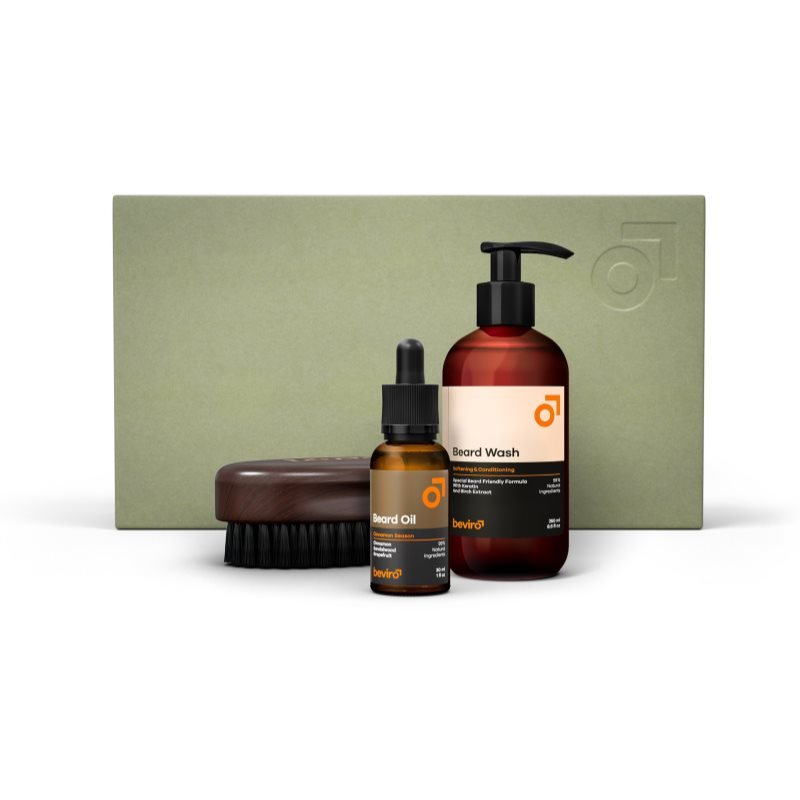 Beviro Cinnamon Season Beard Care Kit dárková sada na vousy - parfo.cz