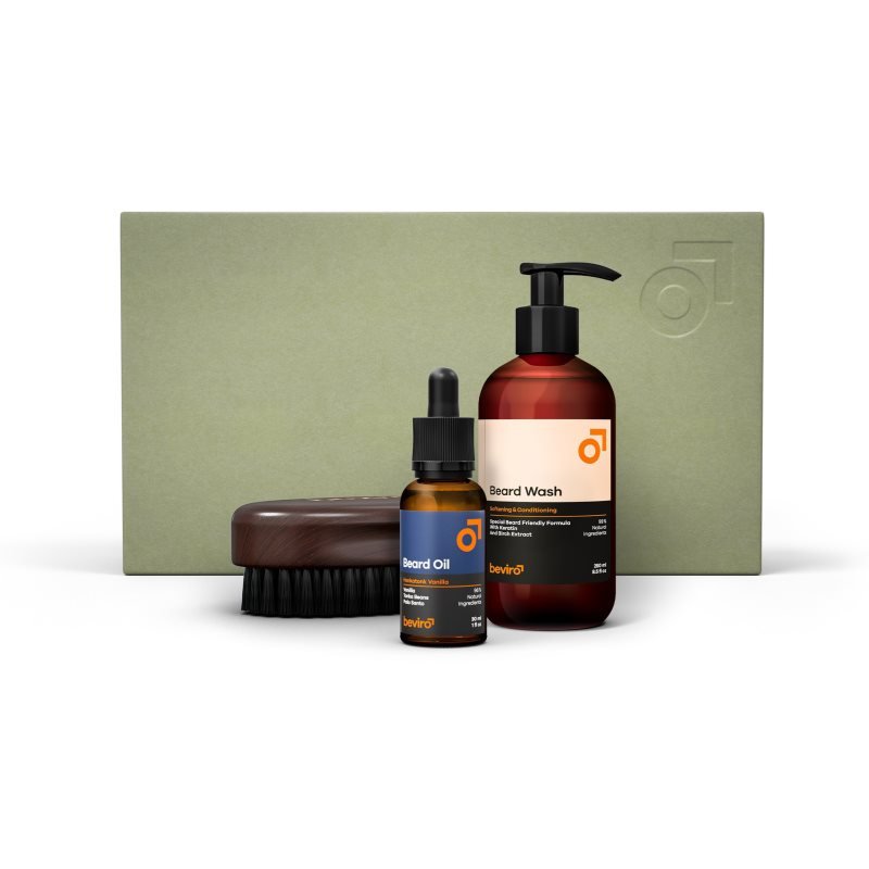 Beviro Honkatonk Vanilla Beard Care Kit dárková sada na vousy - parfo.cz