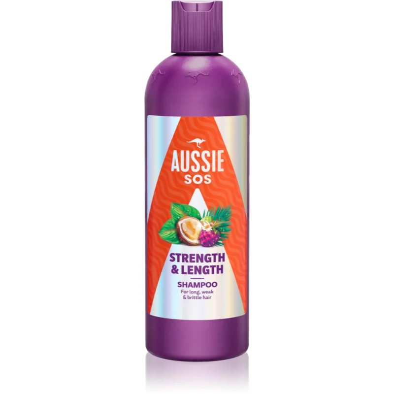 Aussie SOS Strength Length posilující šampon pro dlouhé vlasy 300 ml - parfo.cz