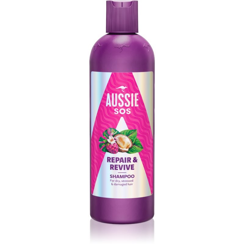 Aussie SOS Repair Revive vyživující šampon pro namáhané vlasy a vlasovou pokožku 300 ml - parfo.cz
