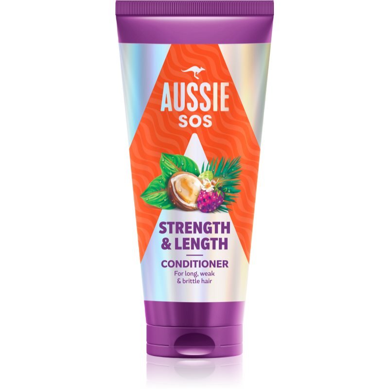 Aussie SOS Strength Length posilující kondicionér pro dlouhé vlasy 200 ml - parfo.cz