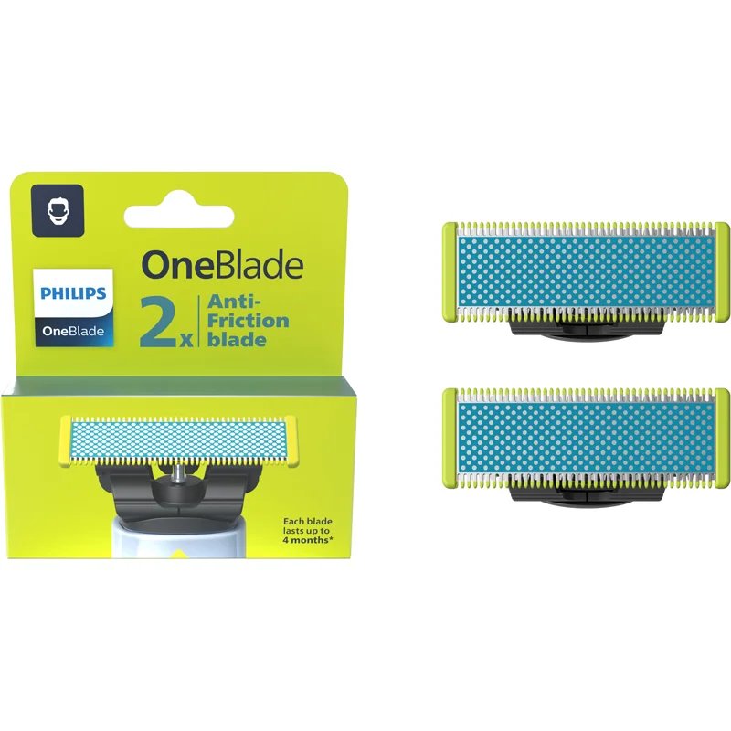 Philips OneBlade Anti-Friction QP225/50 náhradní břity for Philips OneBlade 2 ks - parfo.cz
