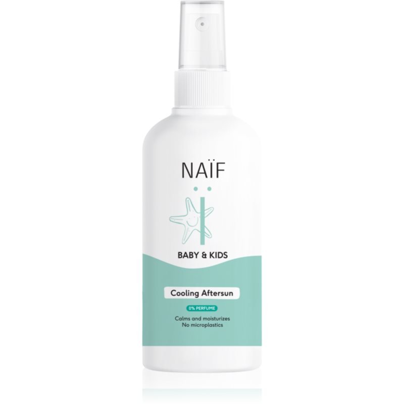 Naif Baby & Kids Cooling Aftersun sprej po opalování pro miminka a děti bez parfemace 175 ml - parfo.cz