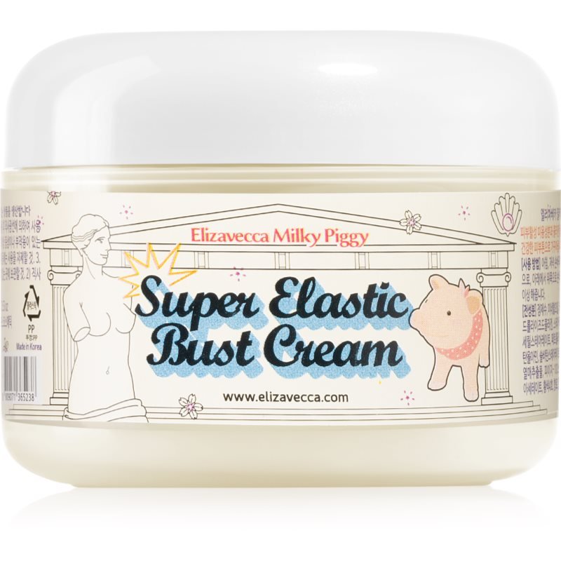Elizavecca Milky Piggy Super Elastic Bust Cream zpevňující krém na poprsí s kolagenem 100 g - parfo.cz