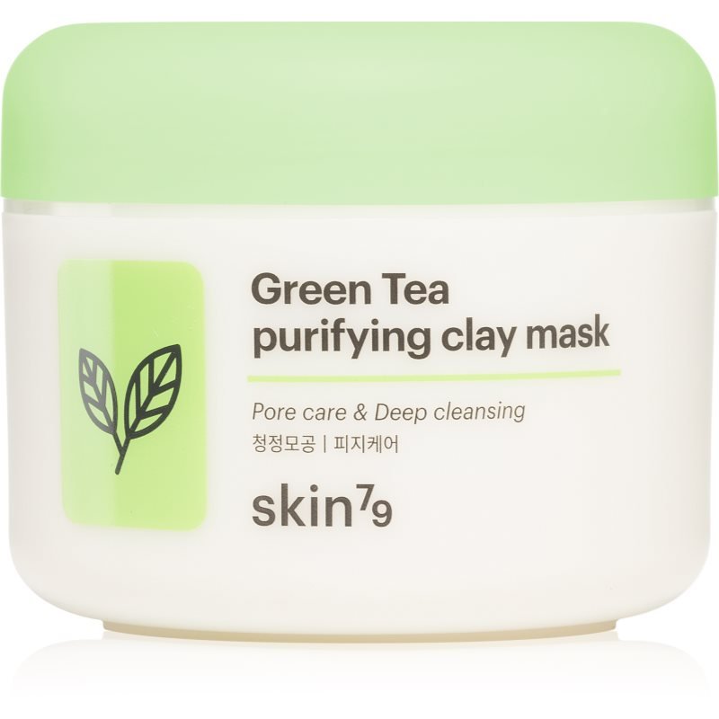 Skin79 Green Tea hloubkově čisticí peelingová maska s jílem 100 ml - parfo.cz
