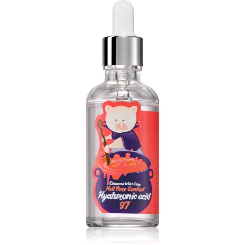 Elizavecca Witch Piggy Hell-Pore Control Hyaluronic Acid 97% intenzivně hydratační sérum s kyselinou hyaluronovou 50 ml - parfo.cz