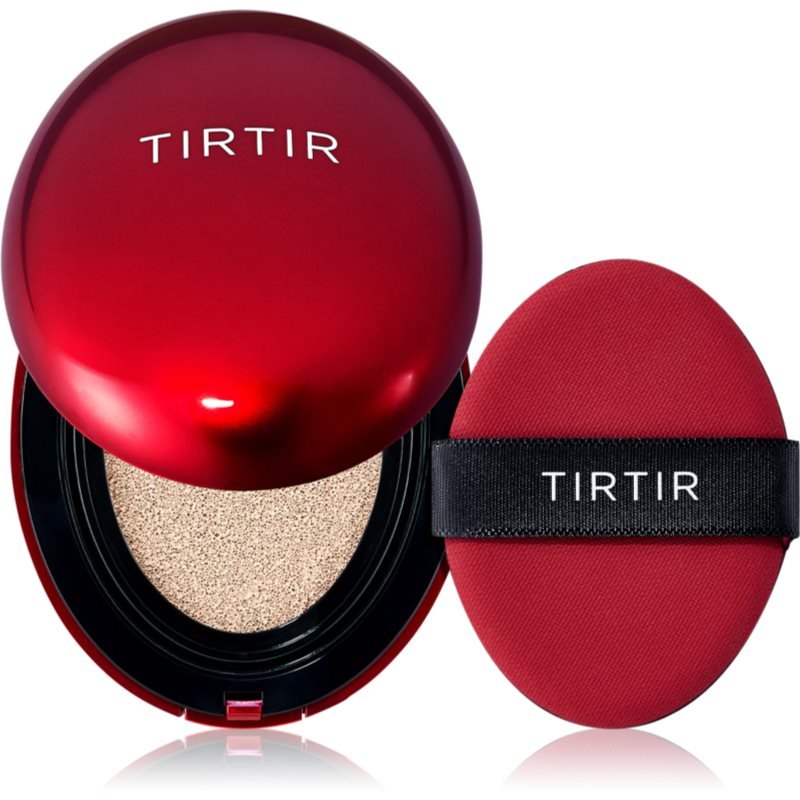 TIRTIR Mask Fit Red Cushion dlouhotrvající make-up v houbičce s vysokou UV ochranou odstín 13N Fair Ivory 18 g - parfo.cz