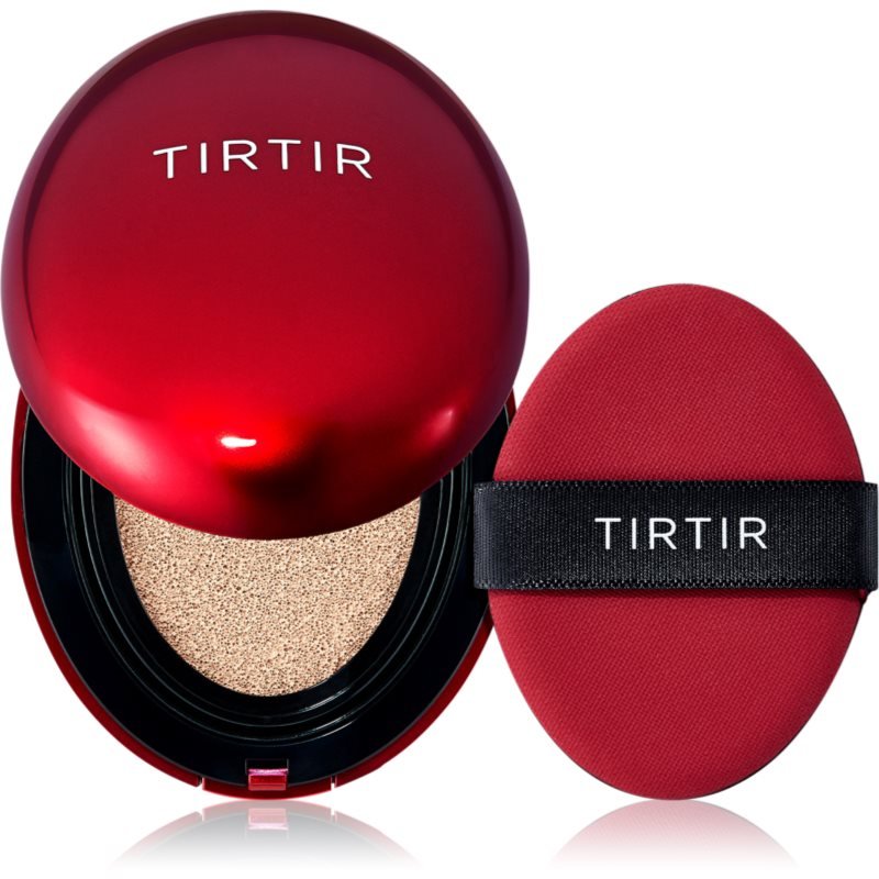 TIRTIR Mask Fit Red Cushion dlouhotrvající make-up v houbičce s vysokou UV ochranou odstín 21C Cool Ivory 18 g - parfo.cz