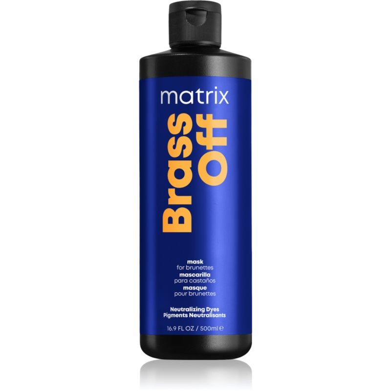 Matrix Brass Off maska neutralizující mosazné podtóny 500 ml - parfo.cz