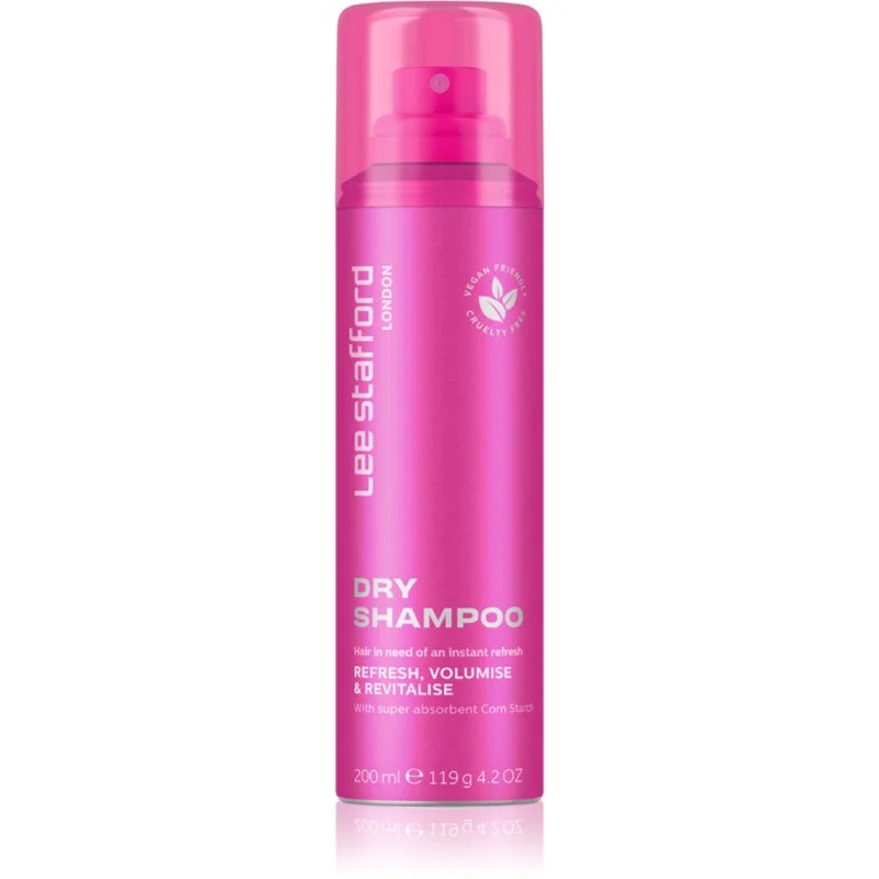 Lee Stafford Styling Original Dry Shampoo suchý šampon pro absorpci přebytečného mazu a pro osvěžení vlasů 200 ml - parfo.cz