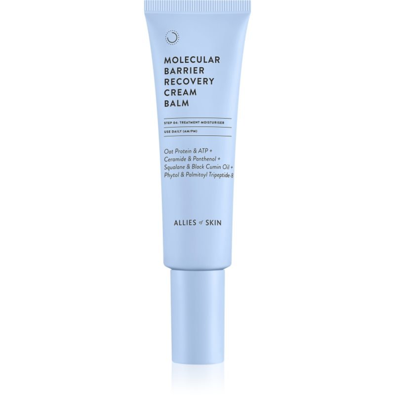 Allies of Skin Molecular Barrier Recovery Cream Balm noční regenerační balzám na obličej 50 ml - parfo.cz