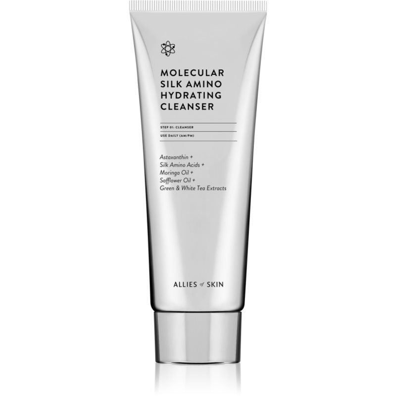 Allies of Skin Molecular Silk Amino Hydrating Cleanser hydratační čisticí gel s aminokyselinami 100 ml - parfo.cz