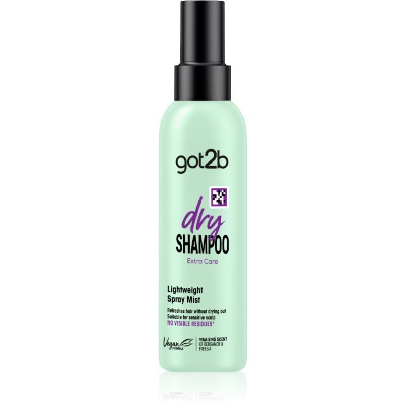 got2b Fresh it Up Extra Care suchý šampon v lehké sprejové mlze vůně Bergamot & Freesia 150 ml - parfo.cz