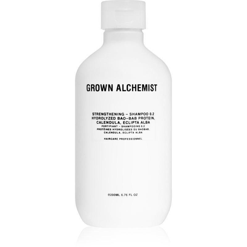 Grown Alchemist Strengthening Shampoo 0.2 posilující šampon pro poškozené vlasy 200 ml - parfo.cz