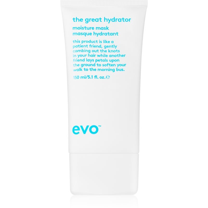 EVO Hydrate The Great Hydrator hydratační maska pro lesk suchých a křehkých vlasů 150 ml - parfo.cz