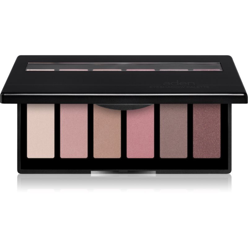 Aden Cosmetics Eyeshadow palette paletka očních stínů odstín 03 Matt Nude 1 ks - parfo.cz