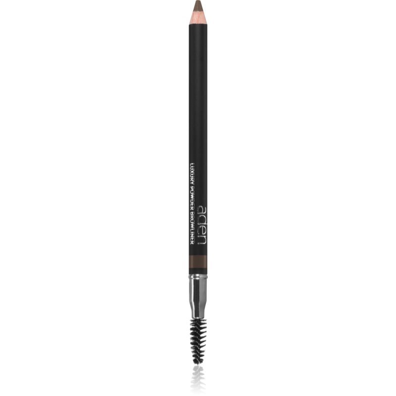 Aden Cosmetics Luxury Eyebrow Liner tužka na oči s kartáčkem odstín Dark Brown 1 g - parfo.cz
