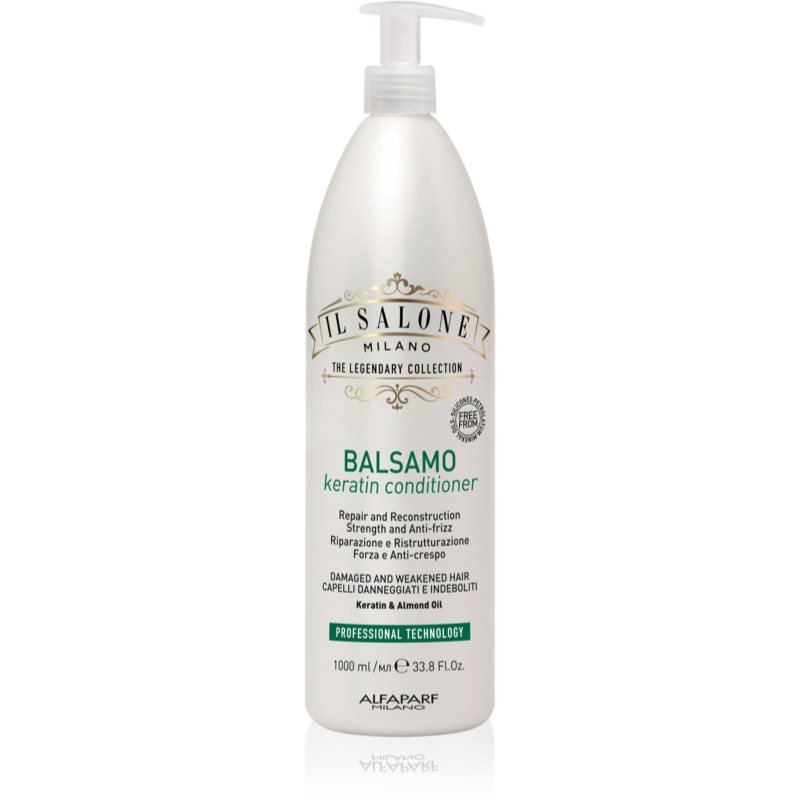 Alfaparf Milano Il Salone Milano Keratin obnovující kondicionér pro poškozené vlasy 1000 ml - parfo.cz