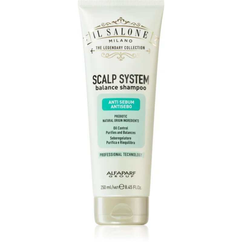 Alfaparf Milano Il Salone Milano Scalp System hloubkově čisticí šampon pro mastnou pokožku hlavy 250 ml - parfo.cz