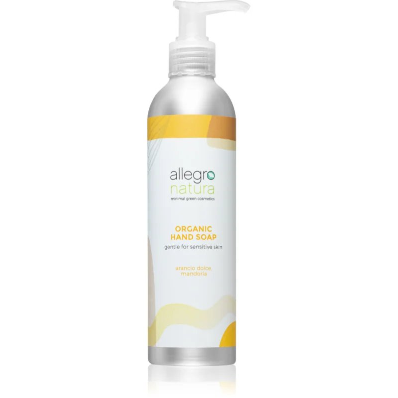 Allegro Natura Organic tekuté mýdlo na ruce Arancio Dolce