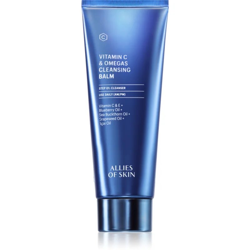 Allies of Skin Vitamin C & Omegas Cleansing Balm vyživující čisticí balzám 100 ml - parfo.cz