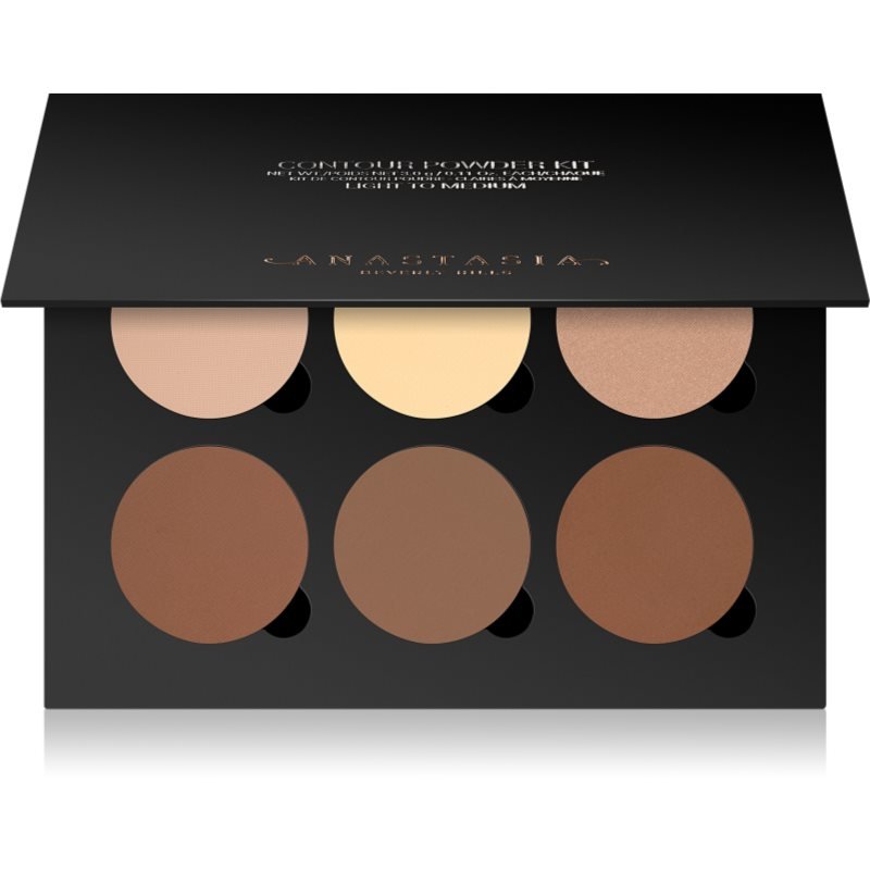 Anastasia Beverly Hills Contour Kit konturovací paletka odstín Light to Medium 6x3 g - parfo.cz