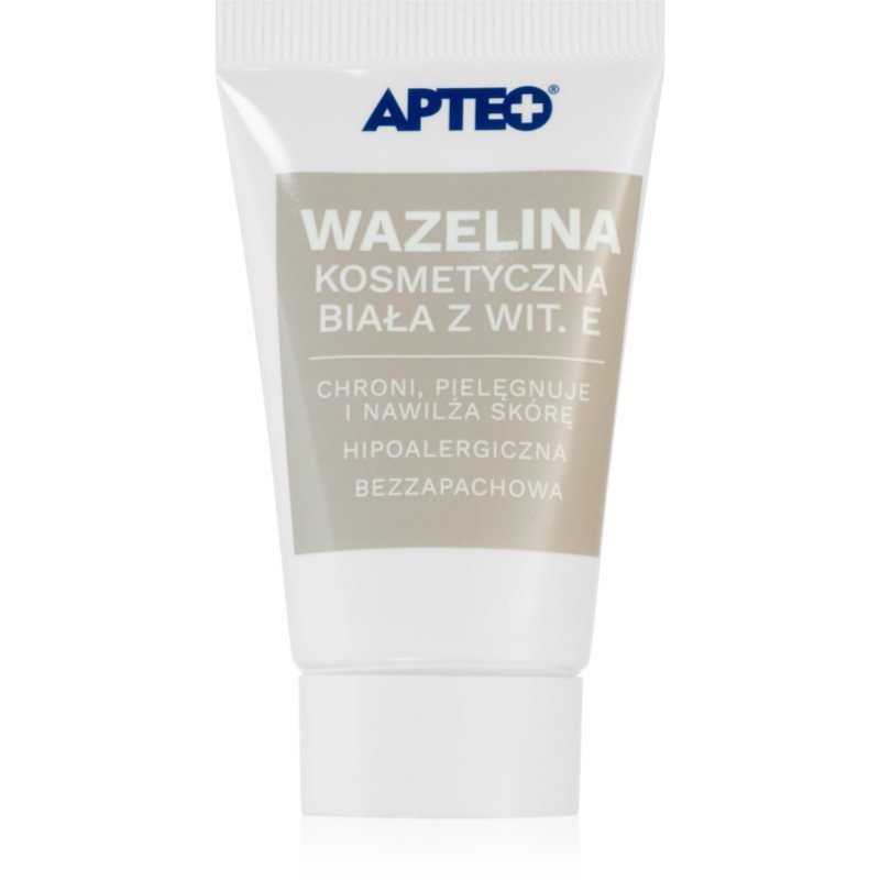 Apteo Bílá kosmetická vazelína s vit. E vazelína pro suchou pokožku 20 g - parfo.cz