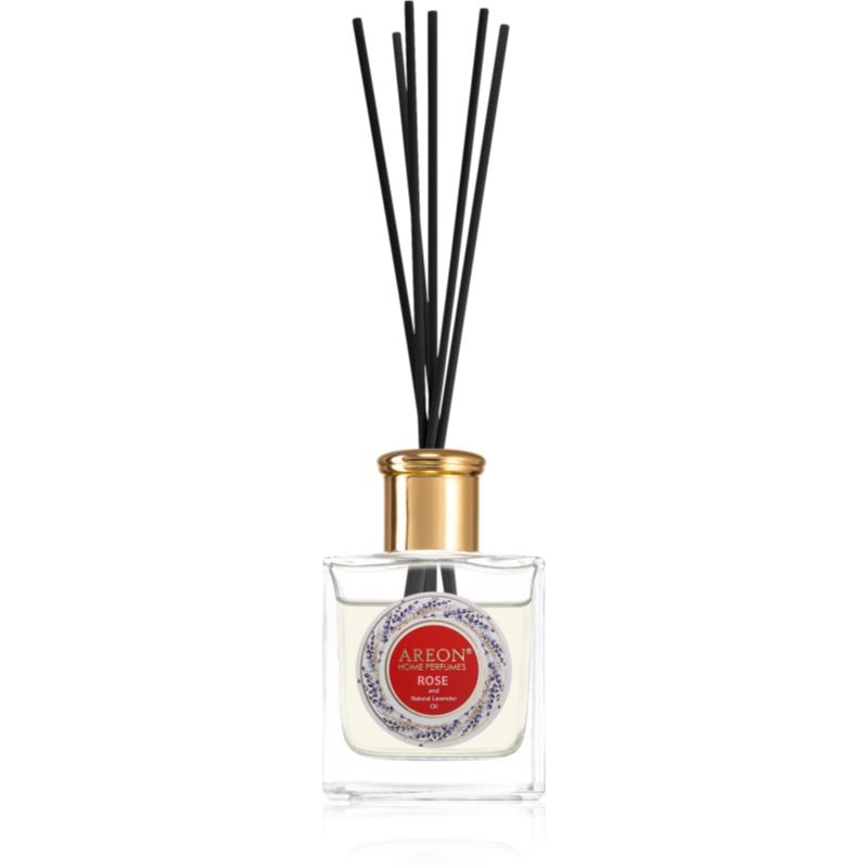Areon Home Perfumes Rose & Lavender Oil aroma difuzér s náplní 150 ml - parfo.cz