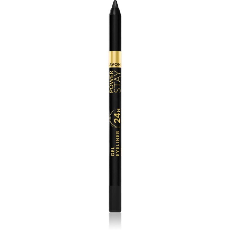 Avon Power Stay 24h gelová tužka na oči odstín Black 1