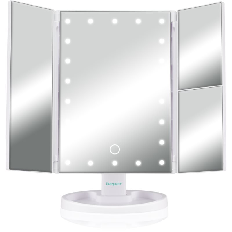 BEPER P302VIS050 kosmetické zrcátko s LED podsvícením 1 ks - parfo.cz