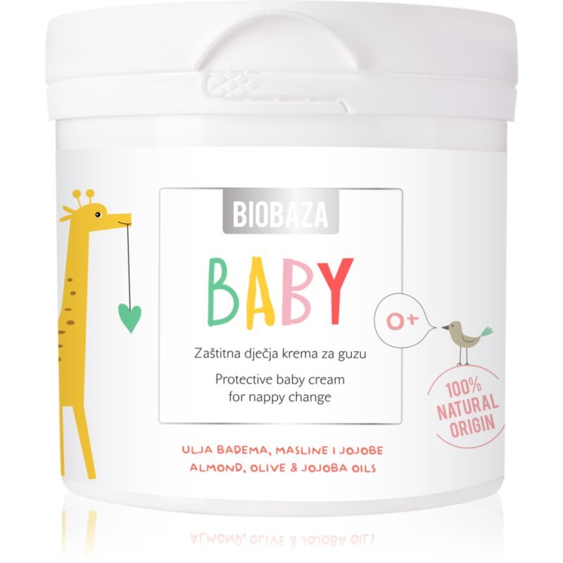 BIOBAZA Baby dětský ochranný krém proti opruzeninám 550 ml - parfo.cz