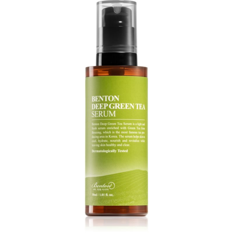 Benton Deep Green Tea zklidňující sérum se zeleným čajem 30 ml - parfo.cz