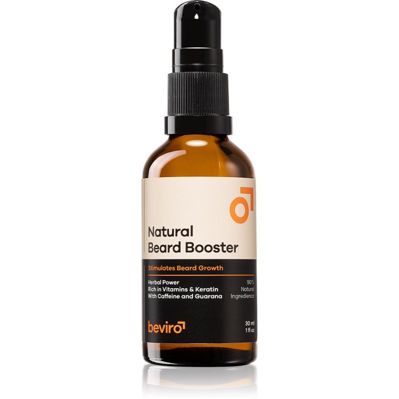 Beviro Natural Beard Booster péče pro podporu růstu vousů 30 ml - parfo.cz