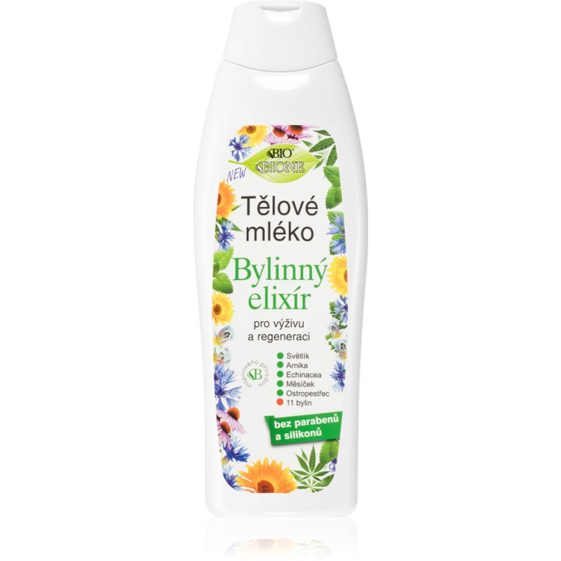 Bione Cosmetics Bylinný elixír tělové mléko 500 ml - parfo.cz