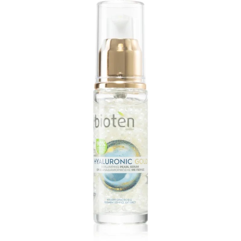 Bioten Hyaluronic Gold intenzivní protivráskové a hydratační sérum na den i noc 30 ml - parfo.cz