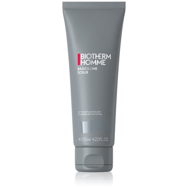Biotherm Homme Basics Line Scrub peelingový čisticí gel pro muže 125 ml - parfo.cz