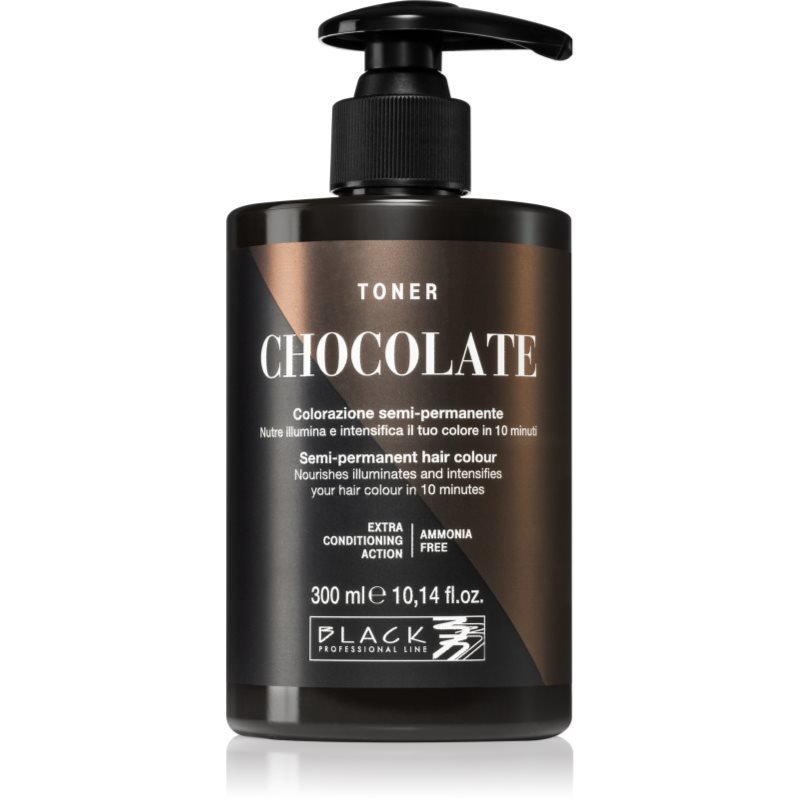 Black Professional Line Toner toner pro přírodní odstíny Chocolate 300 ml - parfo.cz