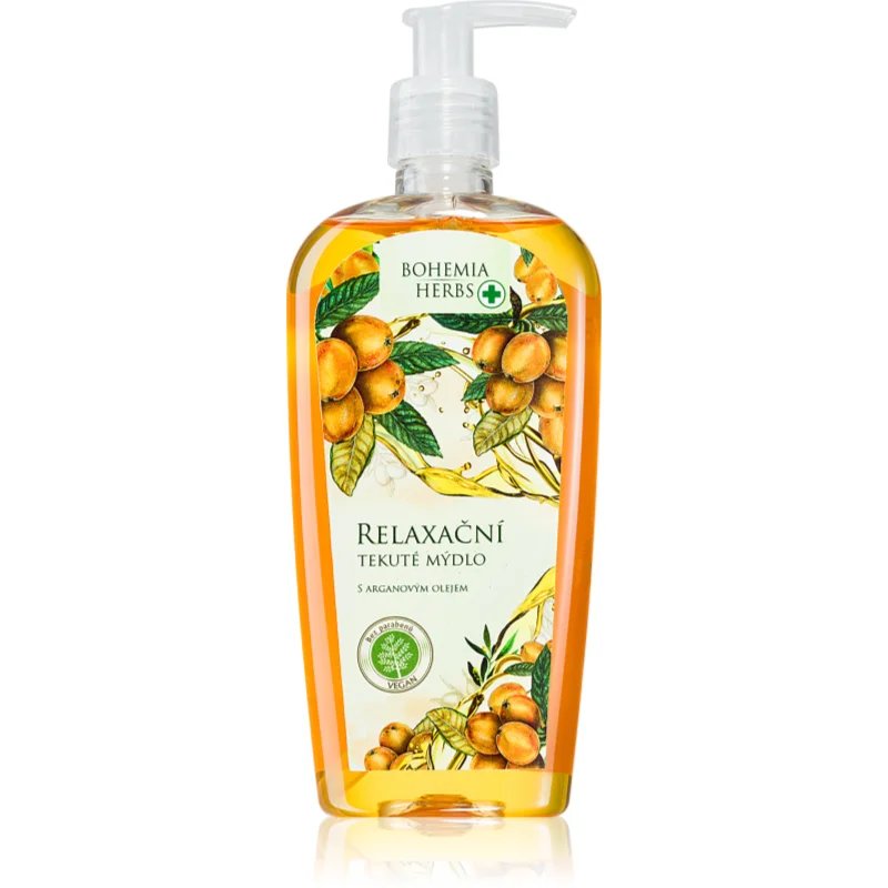 Bohemia Gifts & Cosmetics Bohemia Herbs Argan Oil tekuté mýdlo 300 ml - parfo.cz