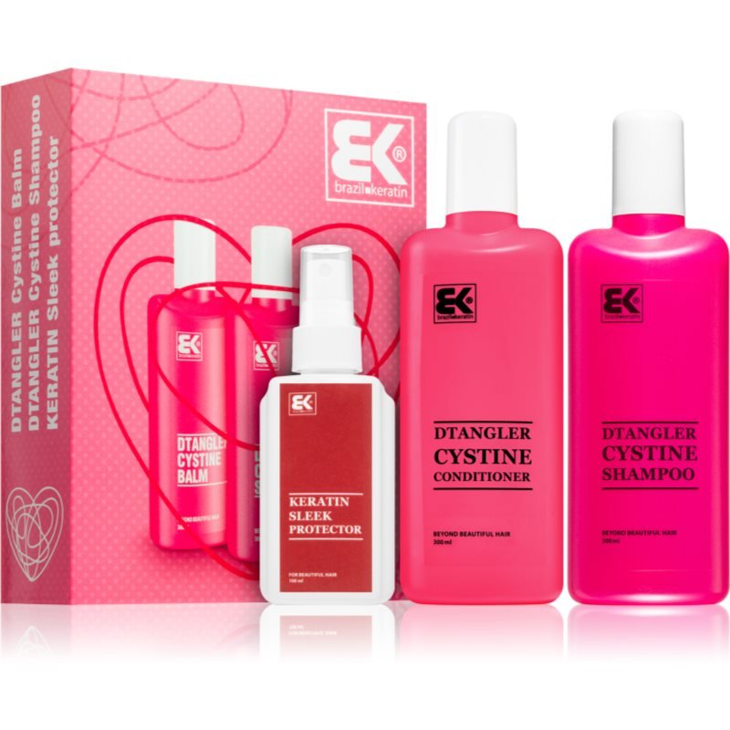 Brazil Keratin Cystine Set sada pro poškozené a křehké vlasy - parfo.cz
