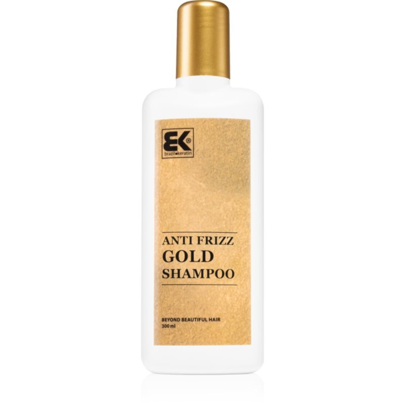 Brazil Keratin Gold Anti Frizz Shampoo koncentrovaný šampon s keratinem 300 ml - parfo.cz