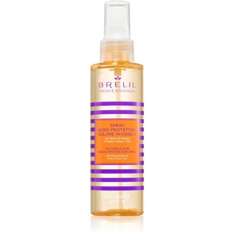 Brelil Professional Invisible Sun Micro-Protector Spray neviditelný ochranný sprej pro vlasy namáhané sluncem 150 ml - parfo.cz