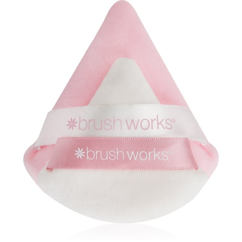 Brushworks Triangular Powder Puff Duo labutěnka - parfo.cz