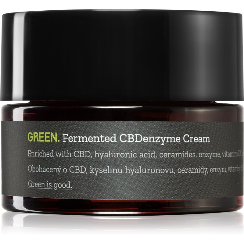 Canneff Green Fermented CBDenzyme Cream intenzivní omlazující krém s CBD 50 ml - parfo.cz