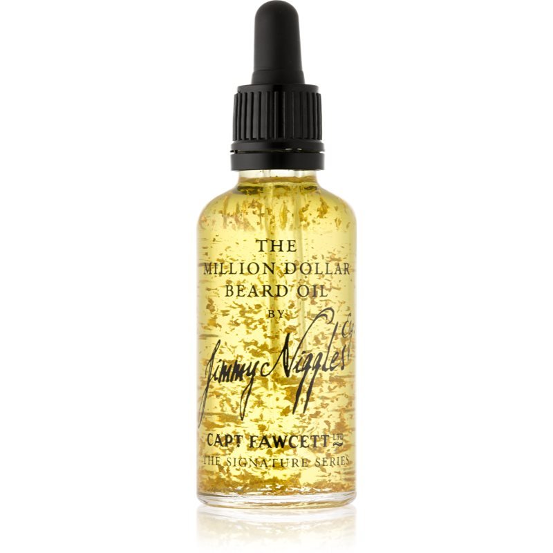 Captain Fawcett Jimmy Niggles Esq. olej na vousy se zlatem 50 ml - parfo.cz